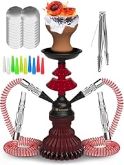 Black red hookah for sale  Delivered anywhere in USA 