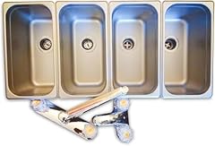 Portable compartment sink for sale  Delivered anywhere in USA 