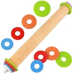 Wood rolling pin for sale  Delivered anywhere in USA 