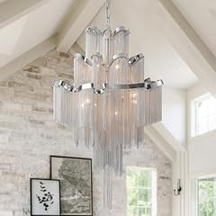 Dearlan modern silver for sale  Delivered anywhere in USA 