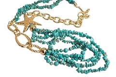 Collana multifilo pietra usato  Spedito ovunque in Italia 