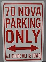 1970 nova parking for sale  Delivered anywhere in USA 