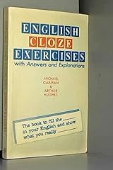 English cloze exercises for sale  Delivered anywhere in USA 