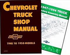 1948 to 1953 Chevy Truck Shop Repair Manual and 1947 for sale  Delivered anywhere in USA 