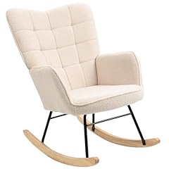 Homcom wingback rocking for sale  Delivered anywhere in UK