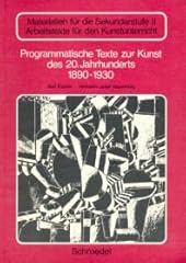 Programmatische texte zur gebraucht kaufen  Wird an jeden Ort in Deutschland