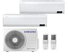 Climatizzatore Dual Split 9000 + 9000 Btu, Inverter, Pompa di Calore, Gas R32 - Samsung Windfree Avant usato  Spedito ovunque in Italia 