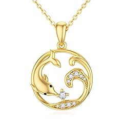 9ct gold dolphin for sale  Delivered anywhere in UK