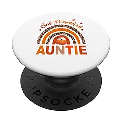 Usado, Una tía agradecida Acción de Gracias familiar a juego con el PopSockets PopGrip Intercambiable segunda mano  Se entrega en toda España 