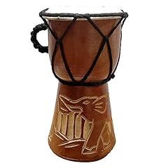 Djembe drum carved for sale  Delivered anywhere in USA 