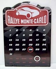 Calendrier rallye monte d'occasion  Livré partout en France