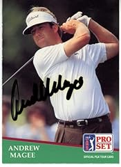 Andrew magee autographed for sale  Delivered anywhere in USA 