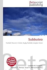 Subbuteo football cricket usato  Spedito ovunque in Italia 