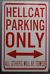 Hellcat parking metal for sale  Delivered anywhere in USA 