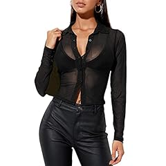 Xiximaon camicia trasparente usato  Spedito ovunque in Italia 