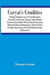 Coryat crudities hastily for sale  Delivered anywhere in UK