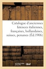Catalogue anciennes faïences usato  Spedito ovunque in Italia 