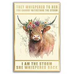 Highland cow wall for sale  Delivered anywhere in USA 