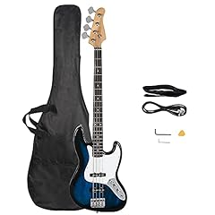 Bonnlo Gjazz Electric Bass Guitar 4 String Full Size for sale  Delivered anywhere in UK