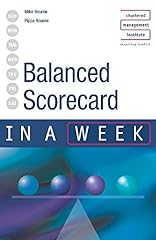 Balanced scorecard week for sale  Delivered anywhere in UK