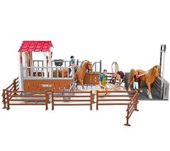Horse stable figurine for sale  Delivered anywhere in USA 