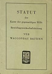 Statut kasse gegenseitigen gebraucht kaufen  Wird an jeden Ort in Deutschland