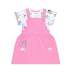 Bluey girls pinafore for sale  Delivered anywhere in UK