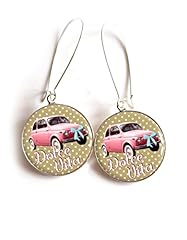 Boucles oreilles cabochon d'occasion  Livré partout en France