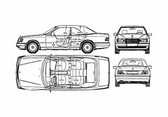 Photo blueprint mercedes for sale  Delivered anywhere in UK