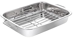 Stainless steel roaster for sale  Delivered anywhere in UK