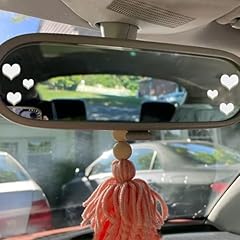 Heart pattern rearview for sale  Delivered anywhere in UK