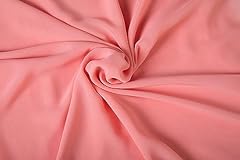 Peach chiffon fabric for sale  Delivered anywhere in USA 