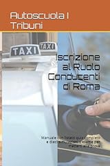 Iscrizione ruolo conducenti usato  Spedito ovunque in Italia 