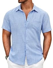 Coofandy camicia uomo usato  Spedito ovunque in Italia 