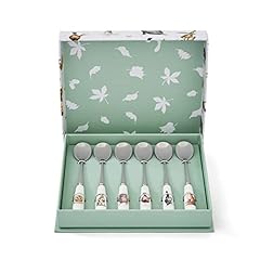 Wrendale by Royal Worcester Tea Spoons S/6 for sale  Delivered anywhere in UK