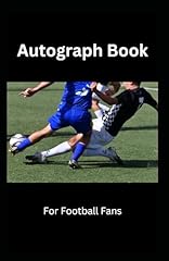Autograph book football for sale  Delivered anywhere in UK