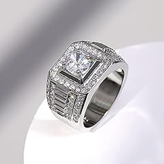 Metmejiao moissanite engagemen for sale  Delivered anywhere in USA 