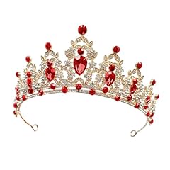 Women red crystal for sale  Delivered anywhere in UK