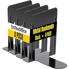 1intheoffice metal bookends for sale  Delivered anywhere in USA 