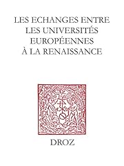 Echanges universités europée d'occasion  Livré partout en France