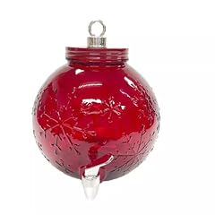 Red christmas snowflake for sale  Delivered anywhere in USA 