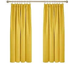 Deconovo yellow curtains for sale  Delivered anywhere in Ireland
