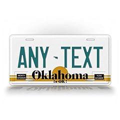Custom text oklahoma for sale  Delivered anywhere in USA 