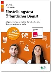 Einstellungstest öffentlicher gebraucht kaufen  Wird an jeden Ort in Deutschland