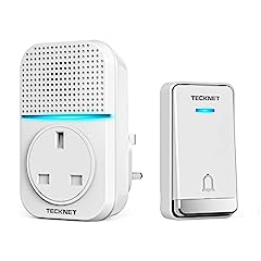 Tecknet wireless doorbell for sale  Delivered anywhere in UK