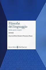 Filosofie del linguaggio. usato  Spedito ovunque in Italia 