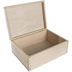 Rectangular wooden box for sale  Delivered anywhere in Ireland