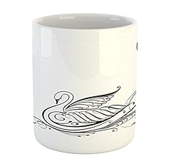 Ambesonne swan mug for sale  Delivered anywhere in USA 