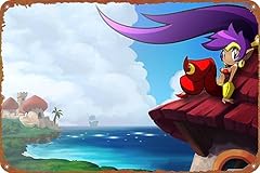Shantae targa metallo usato  Spedito ovunque in Italia 