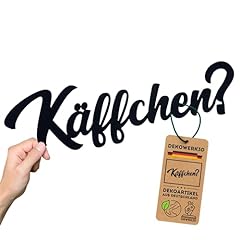 Käffchen schriftzug kaffee gebraucht kaufen  Wird an jeden Ort in Deutschland